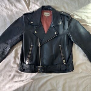 Ganni Leather Jacket